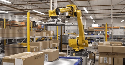 fully automatic robot palletizing system fully automatic robot palletizing system